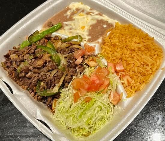 Steak Fajita Dinner.